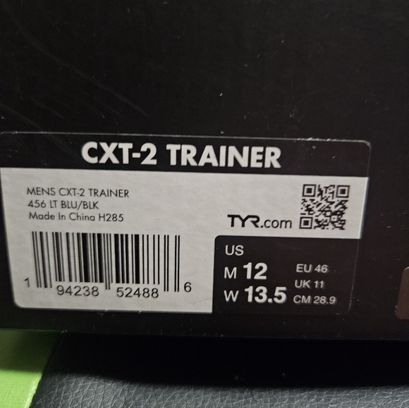 TYR Men\'s CXT-2 Training Shoes: BLUE: NEW IN BOX: SIZE 12 main image 6